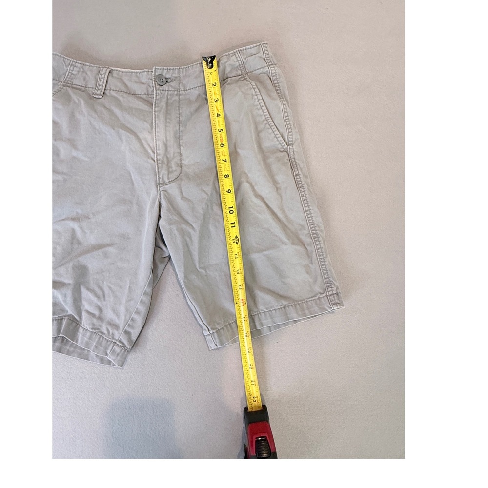 Old Navy Lived-In Straight Khaki Chino Shorts Tan Mens 30 - Picture 3 of 6